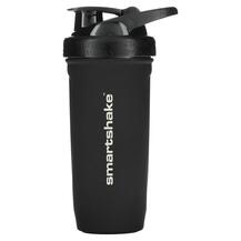 Шейкер Reforce Stainless Steel Black Smartshake 900 мл