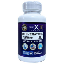Ресвератрол Resveratrol 1500 mg Genex Formulas 90 капсул Ресвератрол Resveratrol 1500 mg Genex Formulas 90 капсул