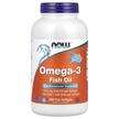 Фото товару Molecularly Distilled Omega-3 Фото товару NOW Foods, Molecularly Distilled Omega-3, Омега 3, 200 рибних кап