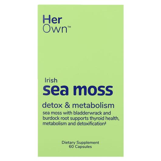 Основное фото товара Her Own, Ирландский морской мох, Irish Sea Moss, 60 капсул
