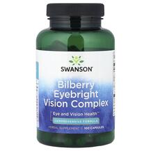 Bilberry Eyebright Vision Complex Черника Swanson