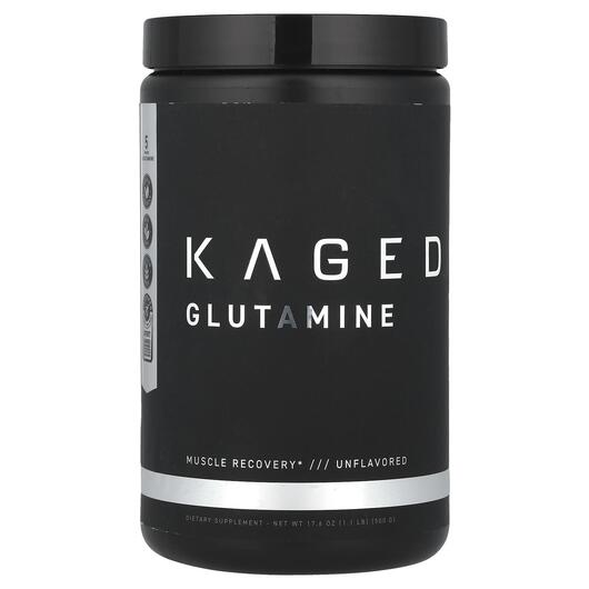 Основне фото товара Glutamine Unflavored Основне фото товара Kaged, Glutamine Unflavored, L-Глутамін, 500 г