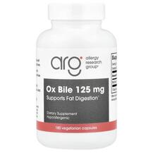 Ox Bile 125 mg Желчные кислоты Allergy Research Group