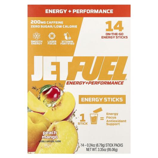 Основное фото товара JetFuel Energy + Performance Energy, Энергетический напиток, 6.79