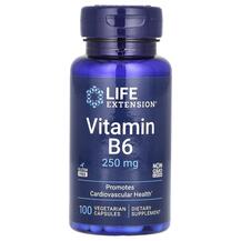 Vitamin B6 250 mg Витамин B6 250 мг Life Extension Vitamin B6 250 mg Витамин B6 250 мг Life Extension