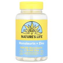 Monolaurin + Zinc Монолаурин + цинк Natures Life 90 капсул Monolaurin + Zinc Монолаурин + цинк Natures Life 90 капсул