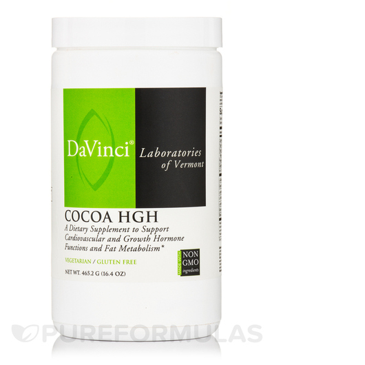 Основное фото товара Cocoa HGH Основное фото товара DaVinci Laboratories, Гормон роста Гипофиз, Cocoa HGH, 465.2 г