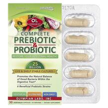Complete Prebiotic & Probiotic Пребиотики Olympian Labs Complete Prebiotic & Probiotic Пребиотики Olympian Labs