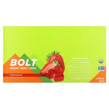 Bolt Organic Energy Chews Strawberry Жевательный енергетик