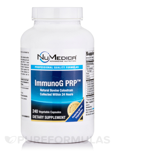 Основне фото товара NuMedica, ImmunoG PRP, Підтримка імунітету, 240 капсул