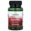 Фото товара Resveratrol & Quercetin with Grape Seed Extract Фото товара Swanson, Ресвератрол, Resveratrol & Quercetin, 30 капсул