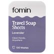 Фото товару Travel Soap Sheets Lavender Фото товару Fomin, Travel Soap Sheets Lavender, Мило, 100 Sheets