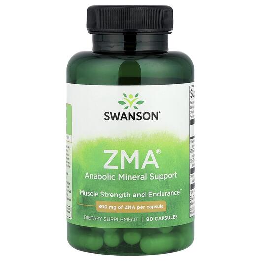 Основное фото товара ZMA Anabolic Mineral Support Основное фото товара Swanson, Минеральные добавки, ZMA Anabolic Mineral Support, 90 ка