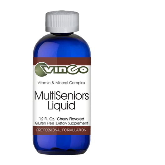 Основное фото товара MultiSeniors Liquid Cherry Основное фото товара Vinco, Мультивитамины, MultiSeniors Liquid Cherry, 12 fl. oz