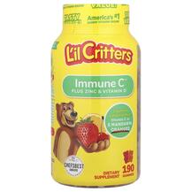 Immune C Витамин С + Цинк и Эхинацея L'il Critters Immune C Витамин С + Цинк и Эхинацея L'il Critters