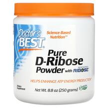 D-рибоза в порошку Pure D-Ribose Powder Doctor's Best