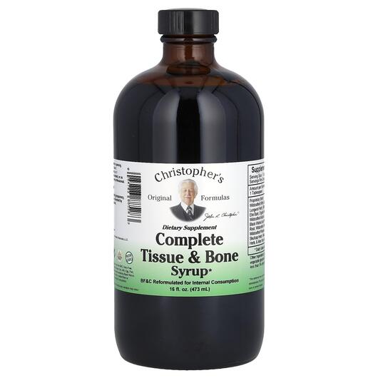 Основное фото товара Complete Tissue & Bone Syrup Основное фото товара Сироп для костей, Complete Tissue & Bone Syrup, 423 мл