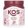Фото товару Organic Beet Root Powder 12 Фото товару KOS, Organic Beet Root Powder 12, Червоний буряк, 360 г