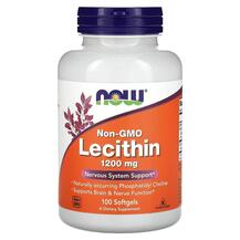 Соєвий лецитин Non-GMO Lecithin 1200 mg NOW Foods Соєвий лецитин Non-GMO Lecithin 1200 mg NOW Foods