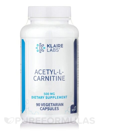 Основне фото товара Acetyl-L-Carnitine 500 mg Основне фото товара SFI Health, Acetyl-L-Carnitine 500 mg, Ацетилкарнітин, 90 капсул