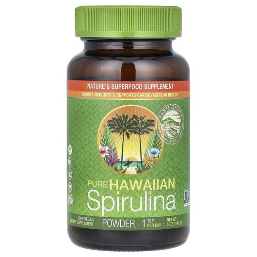 Основне фото товара Pure Hawaiian Spirulina Powder, Гавайська спіруліна порошок, 142 
