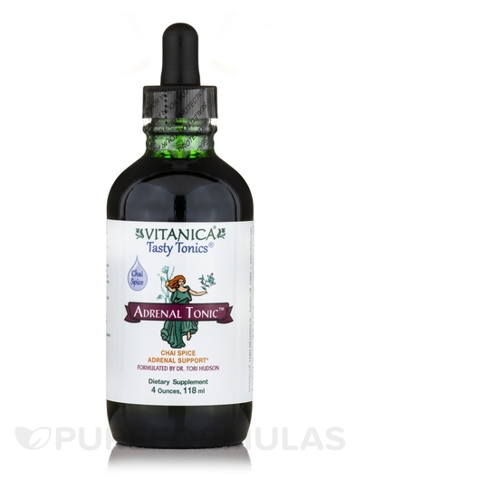 Основное фото товара Adrenal Tonic Основное фото товара Vitanica, Поддержка надпочечников, Adrenal Tonic, 118 мл