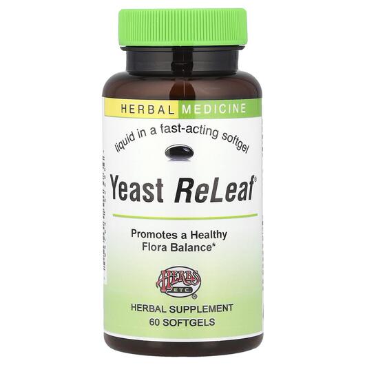 Основное фото товара Yeast ReLeaf Основное фото товара Herbs Etc., Средство от паразитов, Yeast ReLeaf, 60 капсул