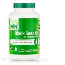 Black Seed Oil 500 mg 2% Thymoquinone Cold Pressed Масло
