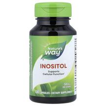 Інозітол 500 мг Inositol Nature's Way 100 капсул Інозітол 500 мг Inositol Nature's Way 100 капсул