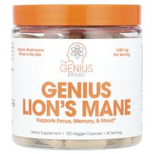Genius Lion's Mane Грибы Львиная грива The Genius Brand