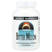 Bitter Melon 60 Горькая дыня Source Naturals 60 капсул