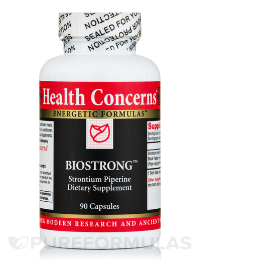 Основное фото товара BioStrong Strontium Piperine Dietary Supplement Основное фото товара Стронций, BioStrong Strontium Piperine Dietary Supplement, 90 кап