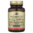 Фото товара Витамин D3 25 мкг 1000 МЕ, Vitamin D3 25 mcg 1000 IU, 180 таблето