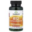 Фото товара Vitamin B12 500 mcg Фото товара Swanson, Витамин B12 Цианокобаламин, Vitamin B12 500 mcg, 260 кап