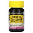 Фото товару Ferrous Gluconate Фото товару Mason, Ferrous Gluconate, Залізо, 100 таблеток