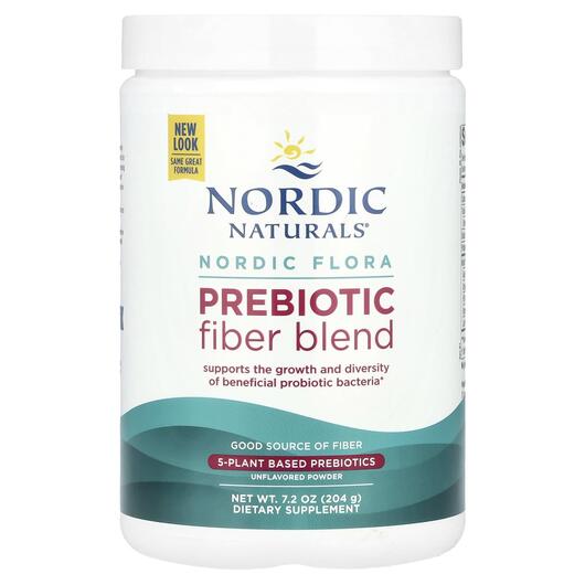Основне фото товара Nordic Flora Prebiotic Powder Unflavored Основне фото товара Nordic Naturals, Nordic Flora Prebiotic Powder, Пребіотики, 204 г