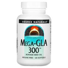 Mega-GLA 300 60 Гамма-линоленовая кислота Source Naturals Mega-GLA 300 60 Гамма-линоленовая кислота Source Naturals