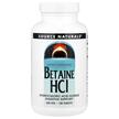 Фото товару Betaine HCL 650 mg Фото товару Source Naturals, Betaine HCL, Бетаїн HCL, 180 таблеток