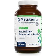 SpectraZyme Бетаин гидрохлорид Metagenics 270 таблеток SpectraZyme Бетаин гидрохлорид Metagenics 270 таблеток