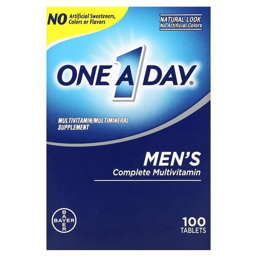 Основное фото товара One-A-Day, Мультивитамины, Men's Complete Multivitamin, 100 