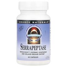Serrapeptase Серрапептаза Source Naturals 60 капсул Serrapeptase Серрапептаза Source Naturals 60 капсул