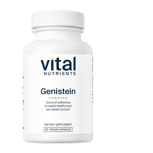 Основне фото товара Genistein 125 mg Основне фото товара Vital Nutrients, Genistein 125 mg, Геністеїн, 60 капсул