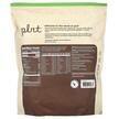 Фото складу Plnt, Organic Plant Protein Vanilla, Протеїн, 1140 г