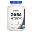 Фото применение GABA 750 mg Фото применение Nutricost, ГАМК, GABA 750 mg, 240 капсул