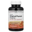 Фото применение Chewable Original Papaya Enzyme Фото применение American Health, Ферменты Папайи, Papaya Enzyme Chewable, 250 кап
