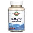 Фото використання Cal/Mag/Zinc High Potency Фото використання KAL, Cal/Mag/Zinc High Potency, Цинк, 100 таблеток