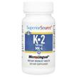 Фото використання Vitamin K-2 500 mcg Фото використання Superior Source, Vitamin K-2 500 mcg, Вітамін K Філохінон, 60 таб