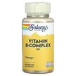Фото використання Vitamin B-Complex 50 mg Фото використання Solaray, Vitamin B-Complex 50 mg, B-комплекс, 50 капсул