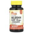 Фото використання Melatonin Sleep + Ashwagandha Extra Strength, Мелатонін, 50 капсу