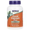 Фото применение Coral Calcium Plus Фото применение NOW Foods, Коралловый Кальций, Coral Calcium Plus, 100 капсул